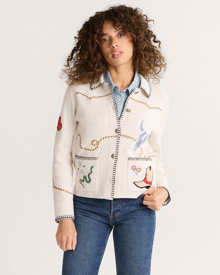 WOMEN'S SOUVENIR CARDIGAN